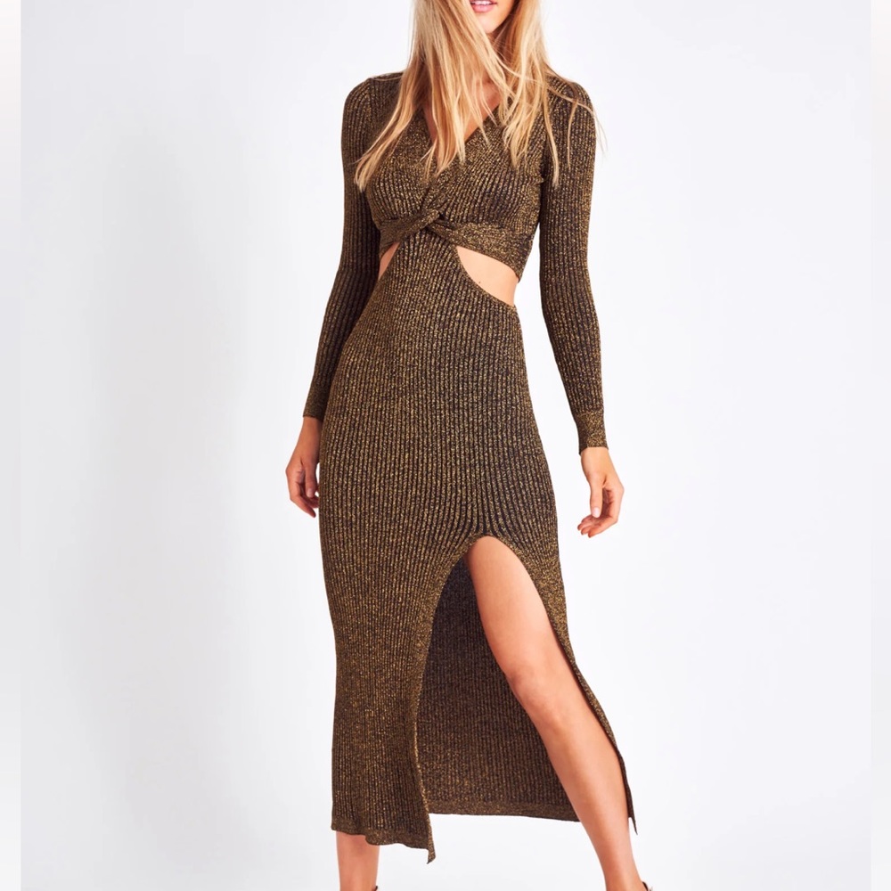 LoveShackFancy Bernette Midi Dress Size M - Picture 2 of 11